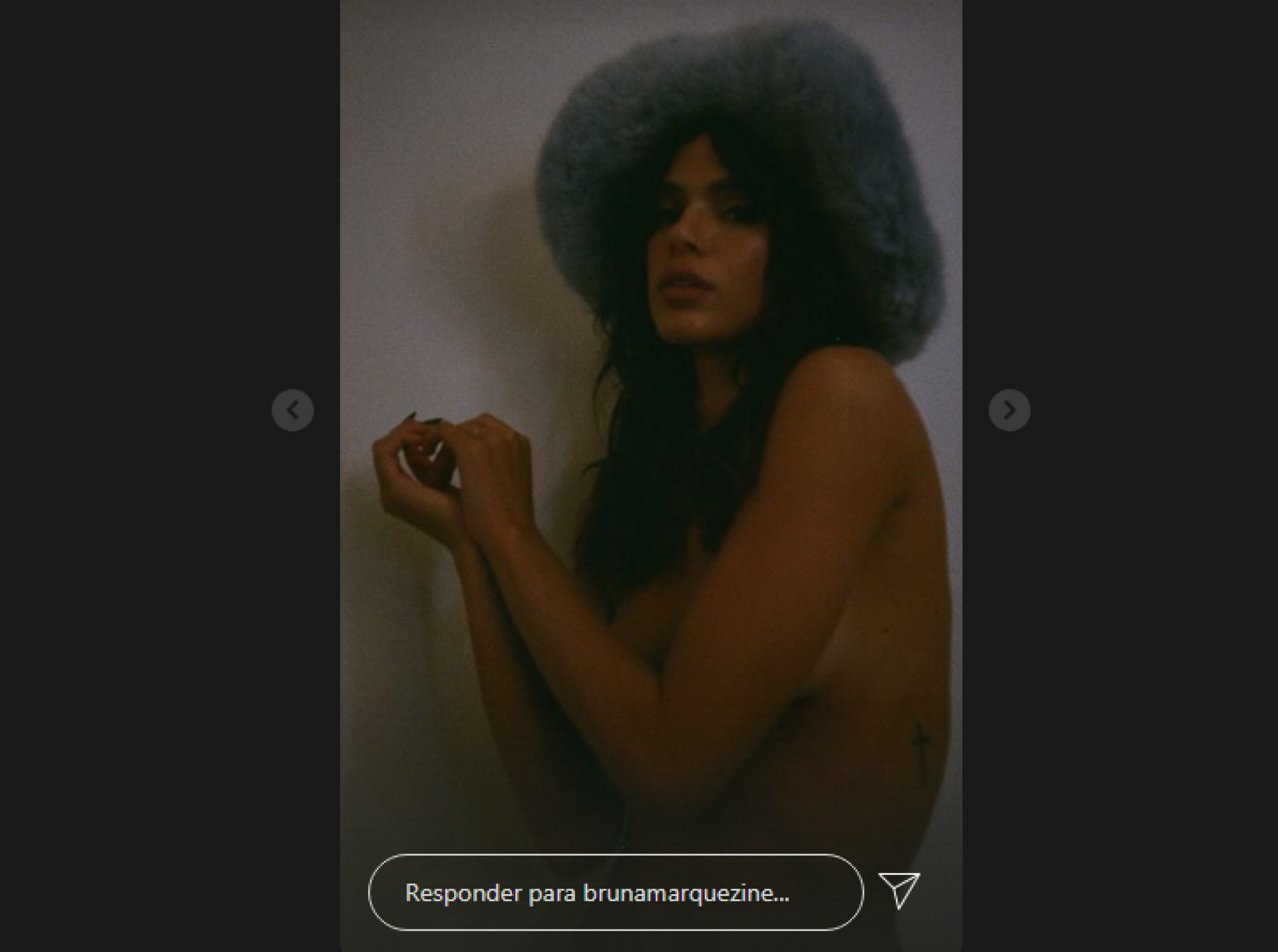 Bruna Marquezine sensualiza de chapéu e meia-calça nas redes sociais |  Diversão | O DIA
