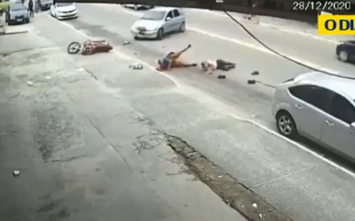 O estado de saúde das vítimas do acidente é estável - Reprodução