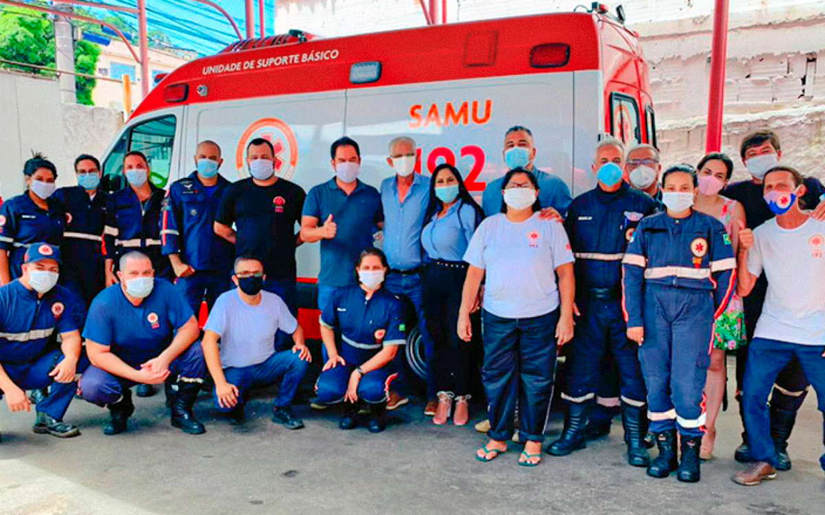 O Samu de São Gonçalo é o único da Região Metropolitana que possui uma maca bariátrica para o transporte adaptado de pacientes obesos e incubadoras com o controle os fluxos de ar, umidade e temperatura do bebê - Divulgação