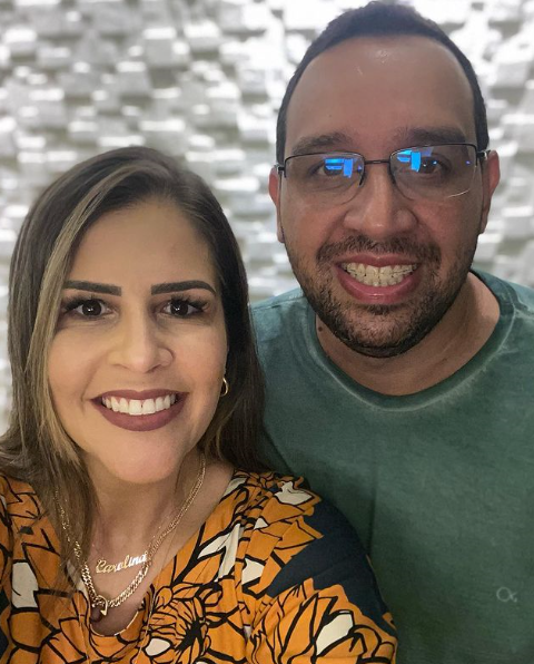 Severino e Carolina, prefeito e primeira-dama de Vassouras - Reprodução/Instagram