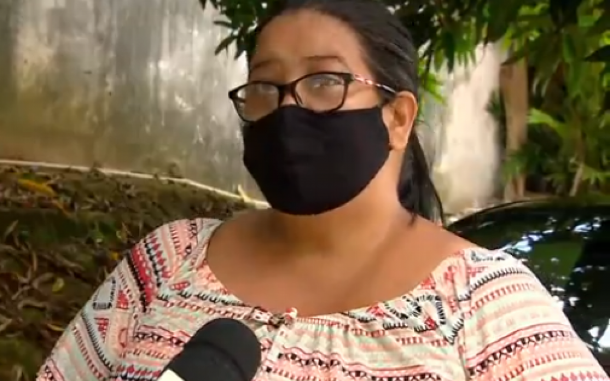 Cozinheira  Michelle Viana  diz que pai morreu por falta de oxigênio em Manaus

