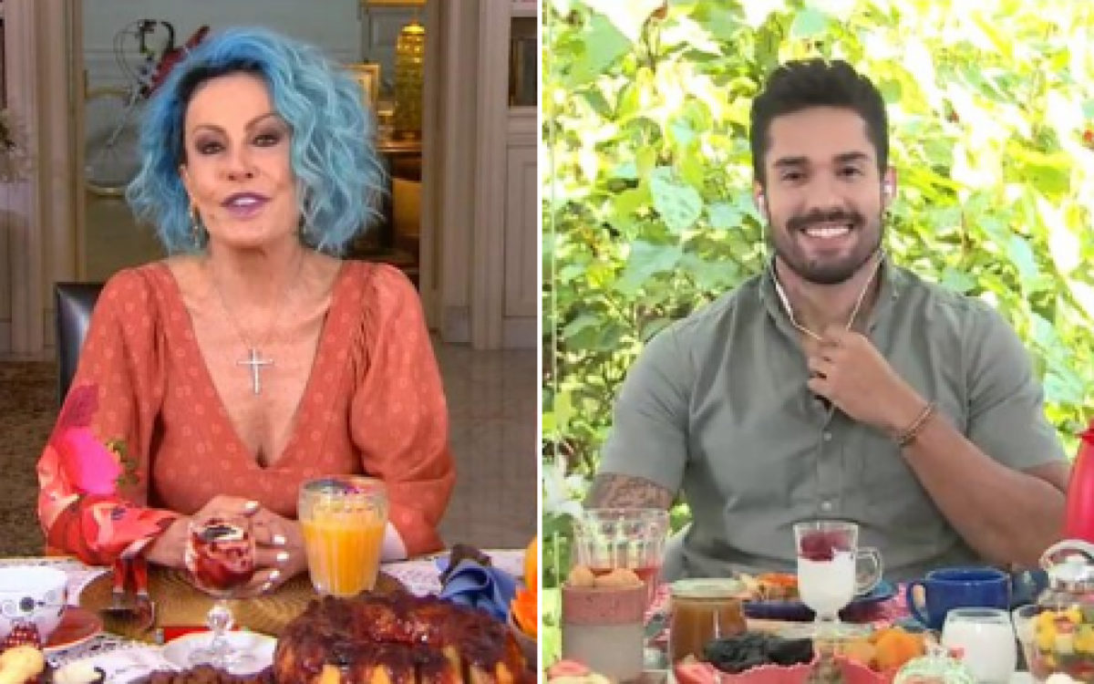 Ana Maria Braga e Arcrebiano no 'Mais Voc&ecirc;'