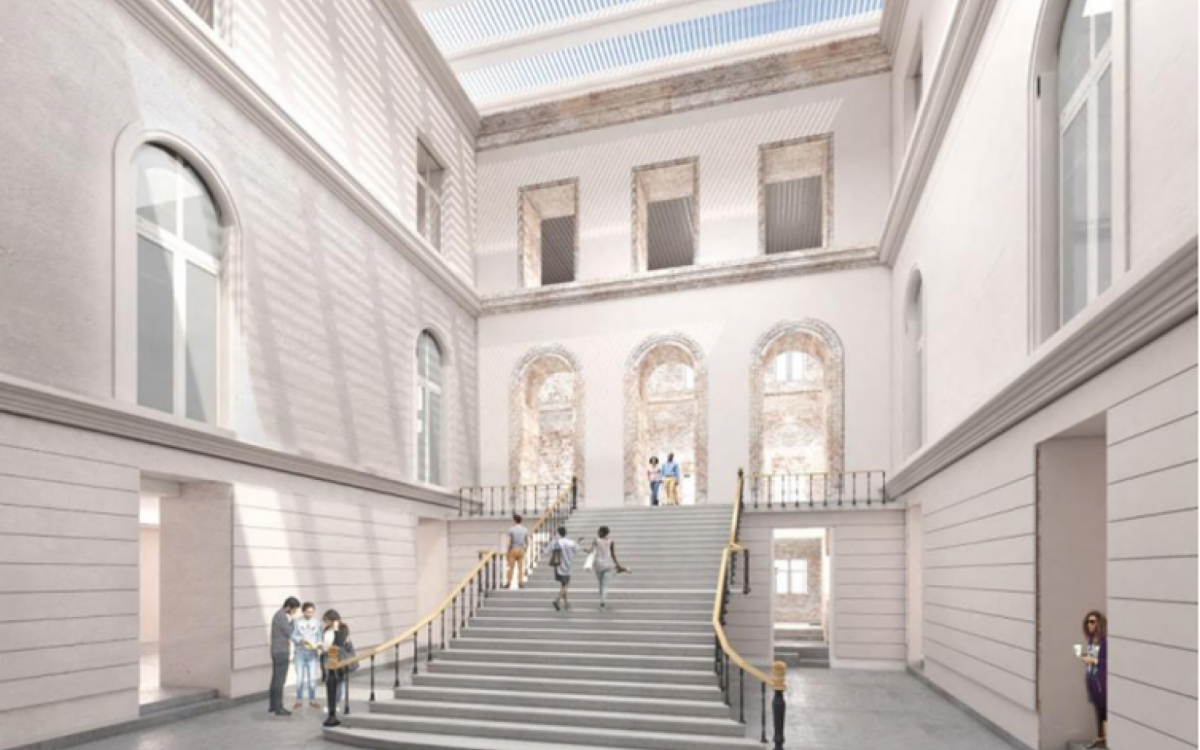 Projeto de restauração do Museu Nacional