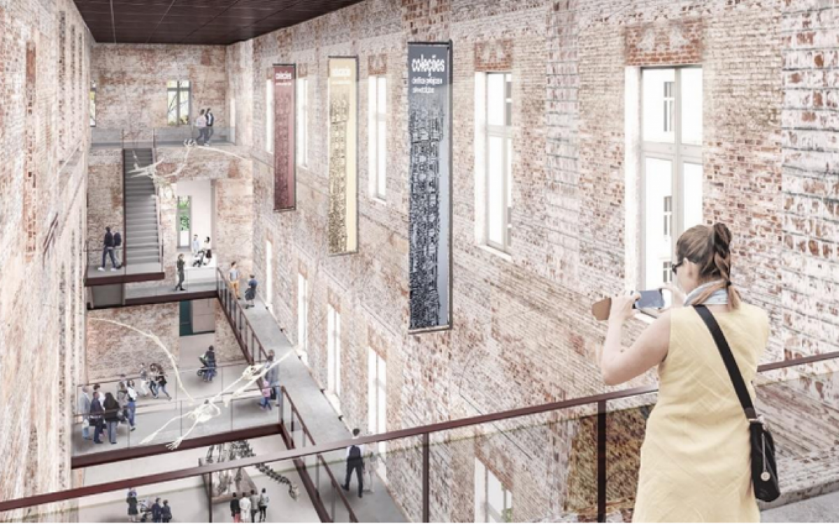 Projeto de restauração do Museu Nacional