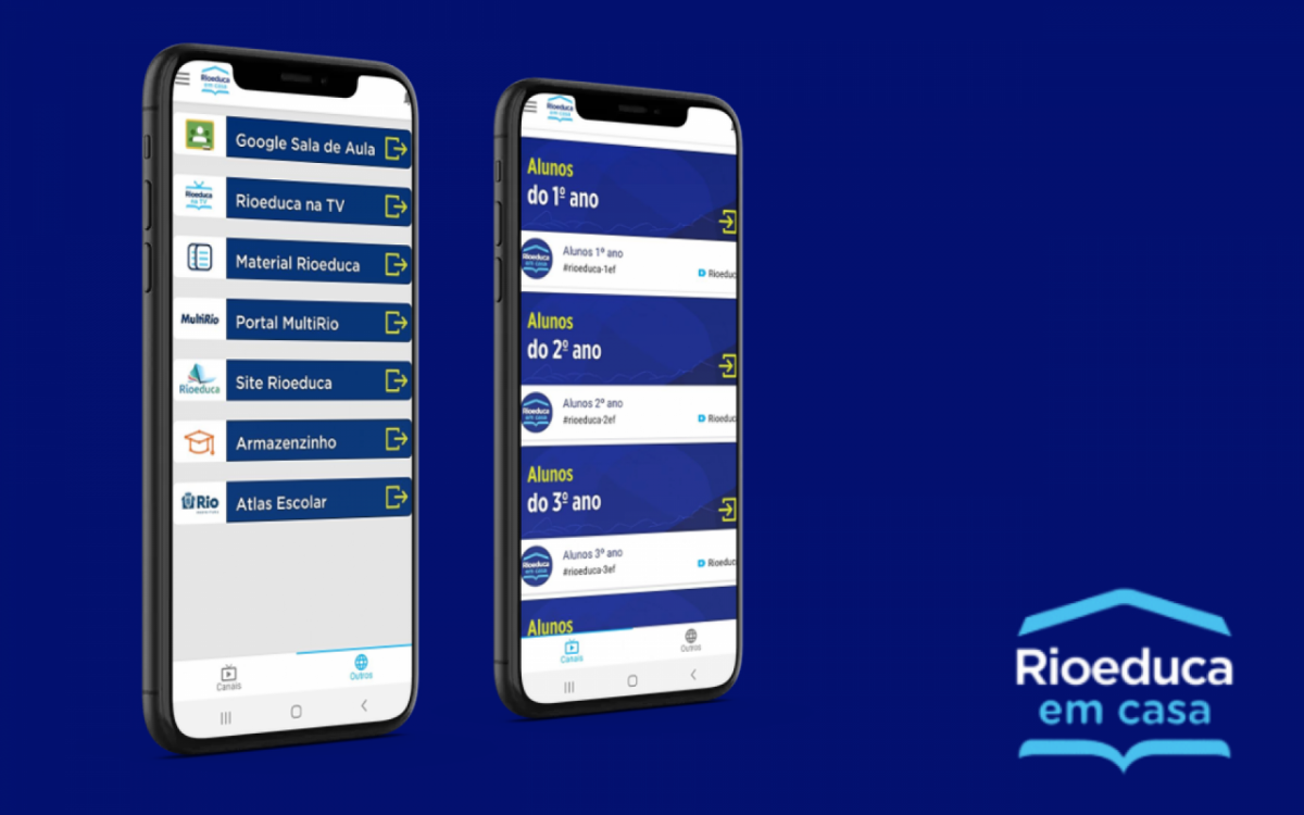 Aplicativo permitirá aulas on-line para cerca de 650 mil alunos