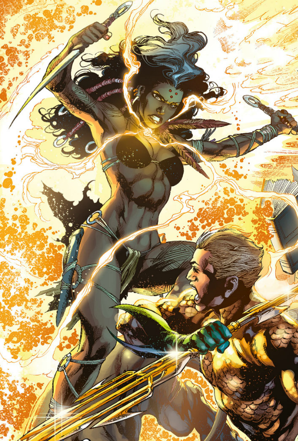 Ya'Wara - personagem brasileira que pode estar no pr&oacute;ximo Aquaman
 - Divulga&ccedil;&atilde;o DC Comics