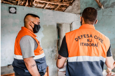 Defesa Civil realiza mais de 40 vistorias por mês em imóveis de Itaboraí