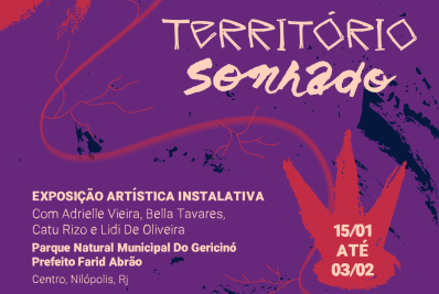 Parque do Gericinó recebe exposição artística 'Território Sonhado' em Nilópolis