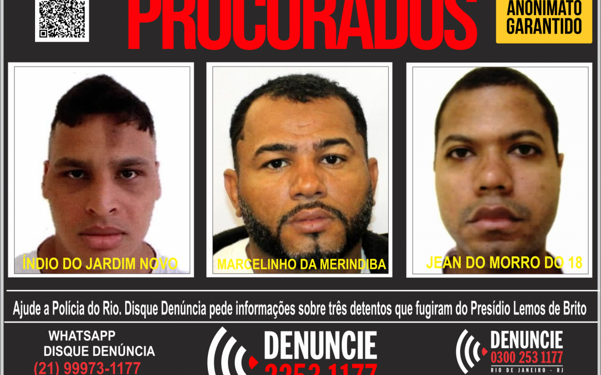 Criminosos fazem parte da fac&ccedil;&atilde;o Amigos dos Amigos (ADA)