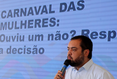 Governo do Estado lança campanha contra o assédio à mulher  no Carnaval