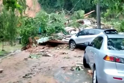 Mulher morre em São Sebastião em decorrência das chuvas