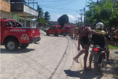 Mulher morre em desabamento de laje em Magé