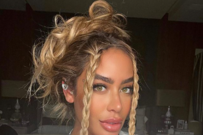 Rafaella Santos compartilha truque para cabelo acordar pronto