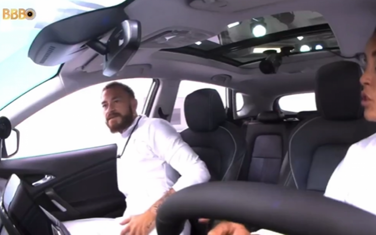 Fred e Domitila participam do quarto branco - Reprodução/Internet