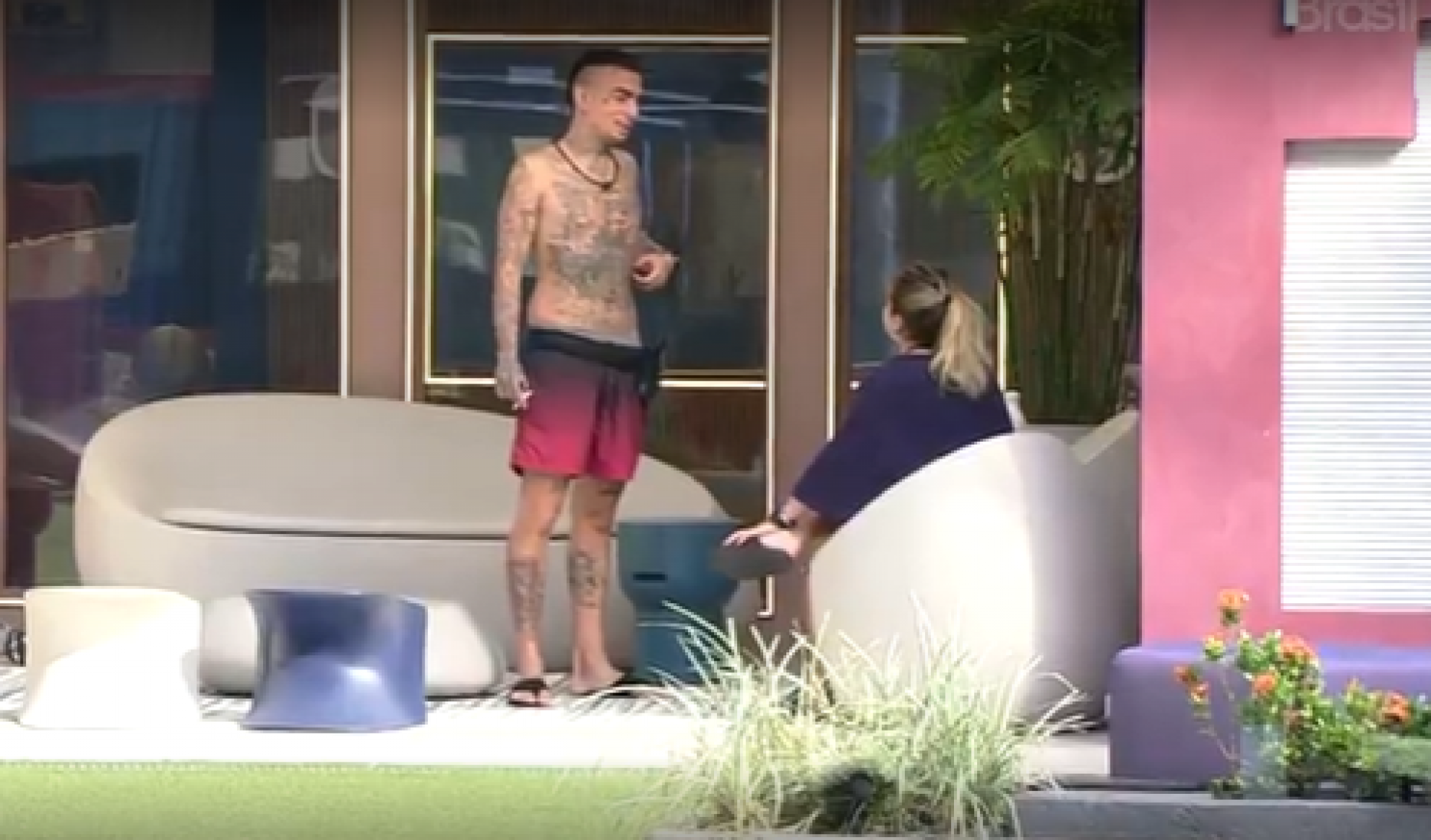 Bruna e Guimê conversam sobre estratégias do MC - Reprodução/Internet