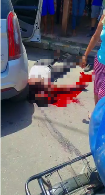 Homem é fuzilado à luz do dia em Duque de Caxias - Reprodução