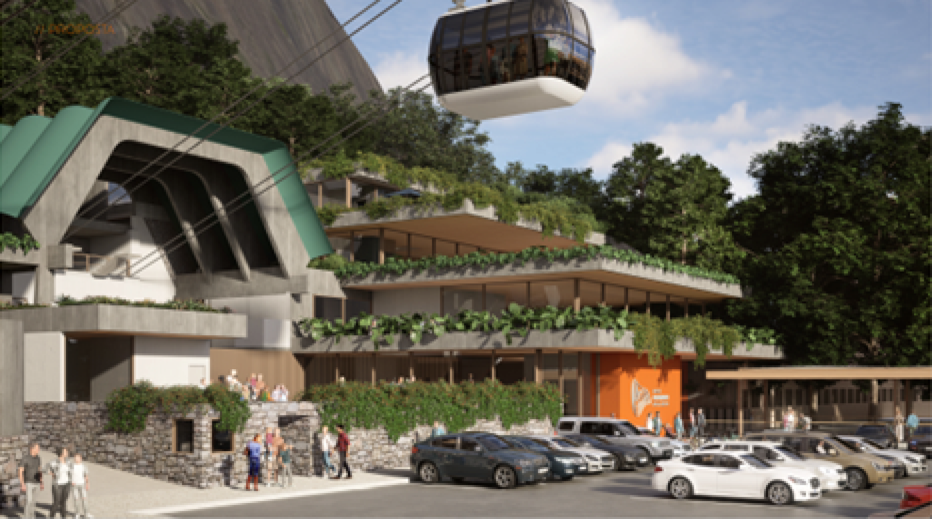 Estudo preliminar para projeto na Estação da Praia Vermelha foi aprovado e o anteprojeto passará pela análise de outros órgãos  - Reprodução / Iphan