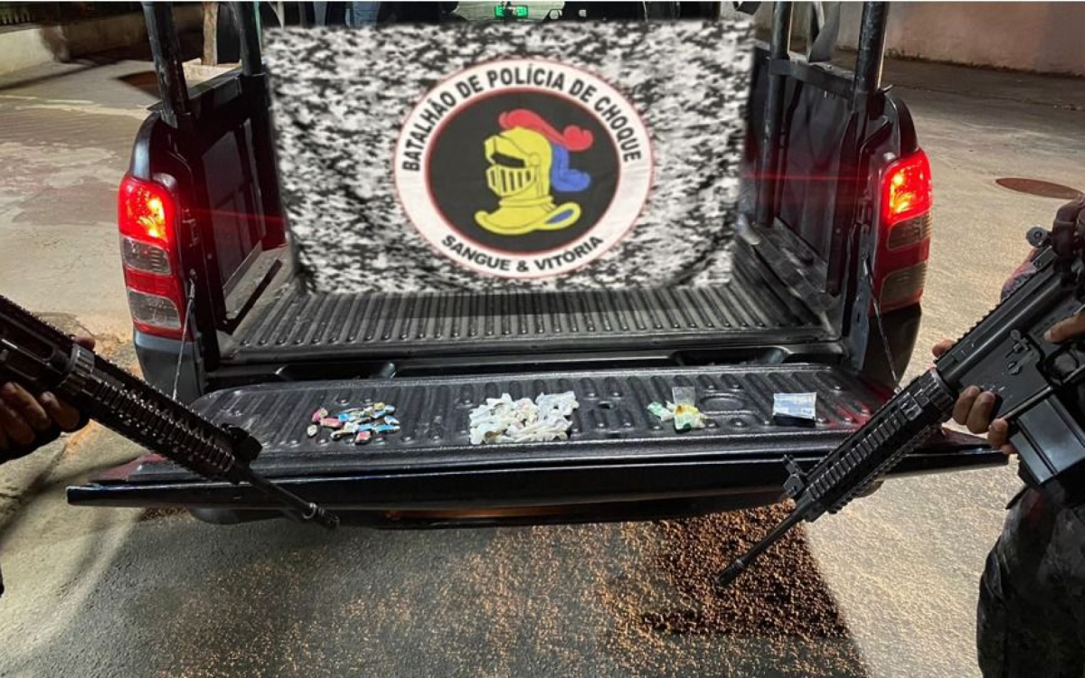 BPChq prendeu traficante e apreendeu drogas em a&ccedil;&atilde;o na Gard&ecirc;nia Azul