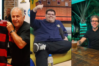 Zico e Juninho Pernambucano estarão na transmissão do clássico entre Flamengo e Vasco