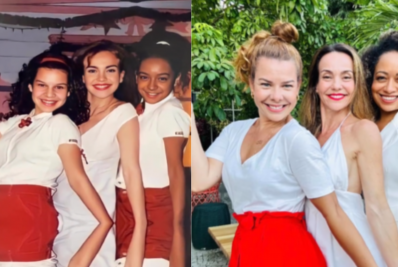 Flávia Monteiro posta lembrança com colegas de 'Chiquititas' 