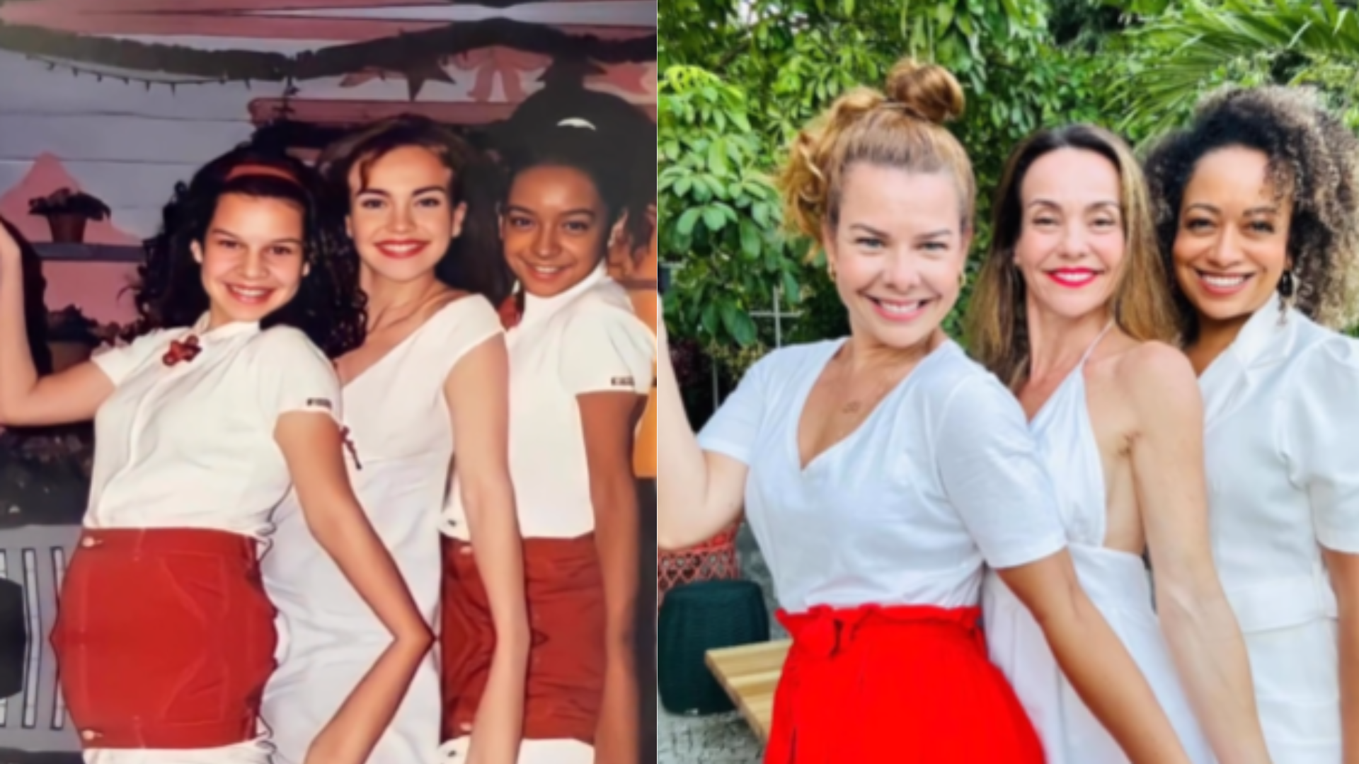 Atrizes se reencontraram e reviveram os tempos de 'Chiquititas' - Reprodução/Instagram