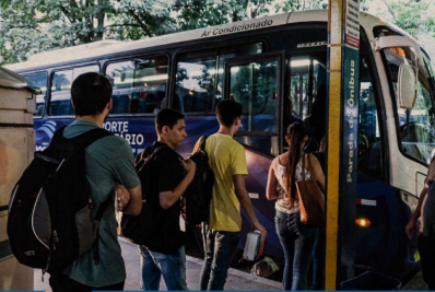 Inscrições para transporte universitário vão até sábado, dia 2 de abril