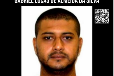 Disque Denúncia divulga cartaz para localizar suspeito de roubar combustível em Nova Iguaçu