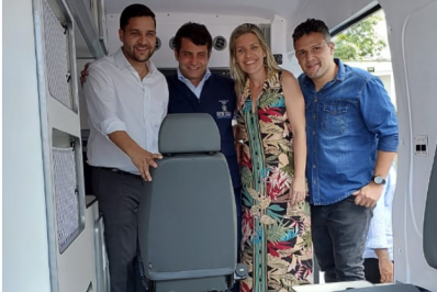 Macuco recebe ambulância SAMU do Governo do Estado