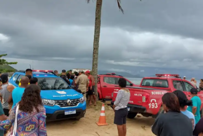 Corpo de Bombeiros encontra corpo de adolescente que se afogou no mar de Cabo Frio