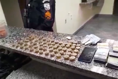 Suspeito de tentar roubar açougue é preso com R$ 3 mil na Zona Norte