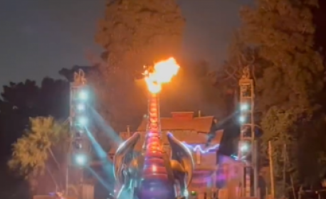 Dragão de 10 metros pega fogo durante show em parque da Disney na  Califórnia; VÍDEO, Mundo