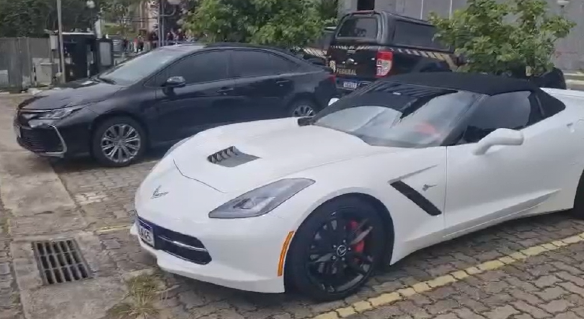 Carros de luxo apreendidos durante a operação McQueen - Divulgação / Polícia Federal