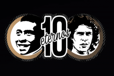 Vasco e Santos se unem para homenagear Roberto Dinamite e Pelé