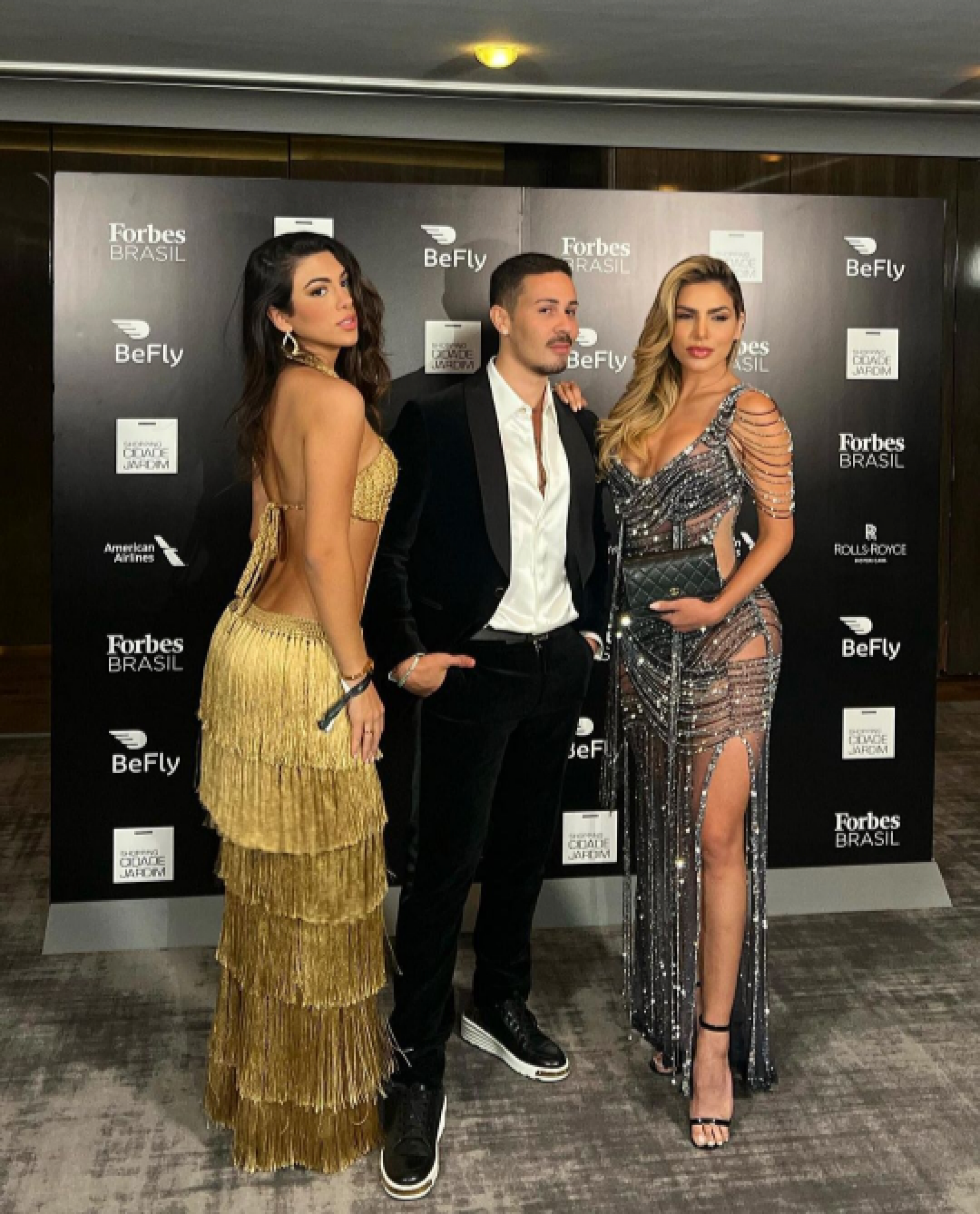 Erika Schneider Carlinhos Maia e Petala Barreiros e Forbes - Foto divulgação