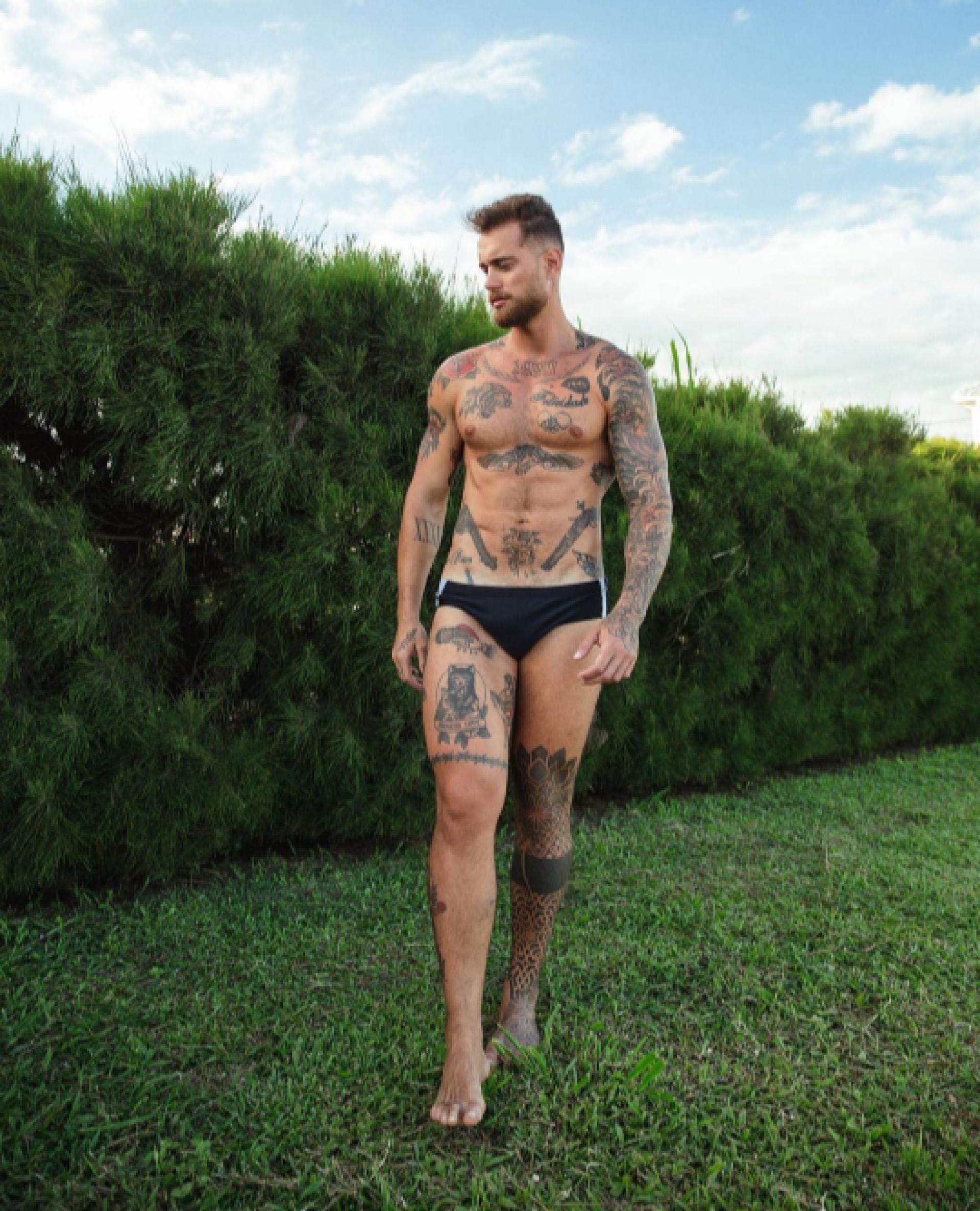 Yuri Bonoto, o Bombeiro da Eliana - Foto reprodução Internet