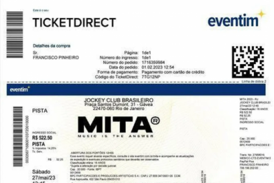 Grupo de amigos cai em golpe ao tentar comprar ingressos para festival no Rio