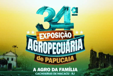 34ª Exposição Agropecuária de Papucaia acontece de 29 de junho até 02 de julho 