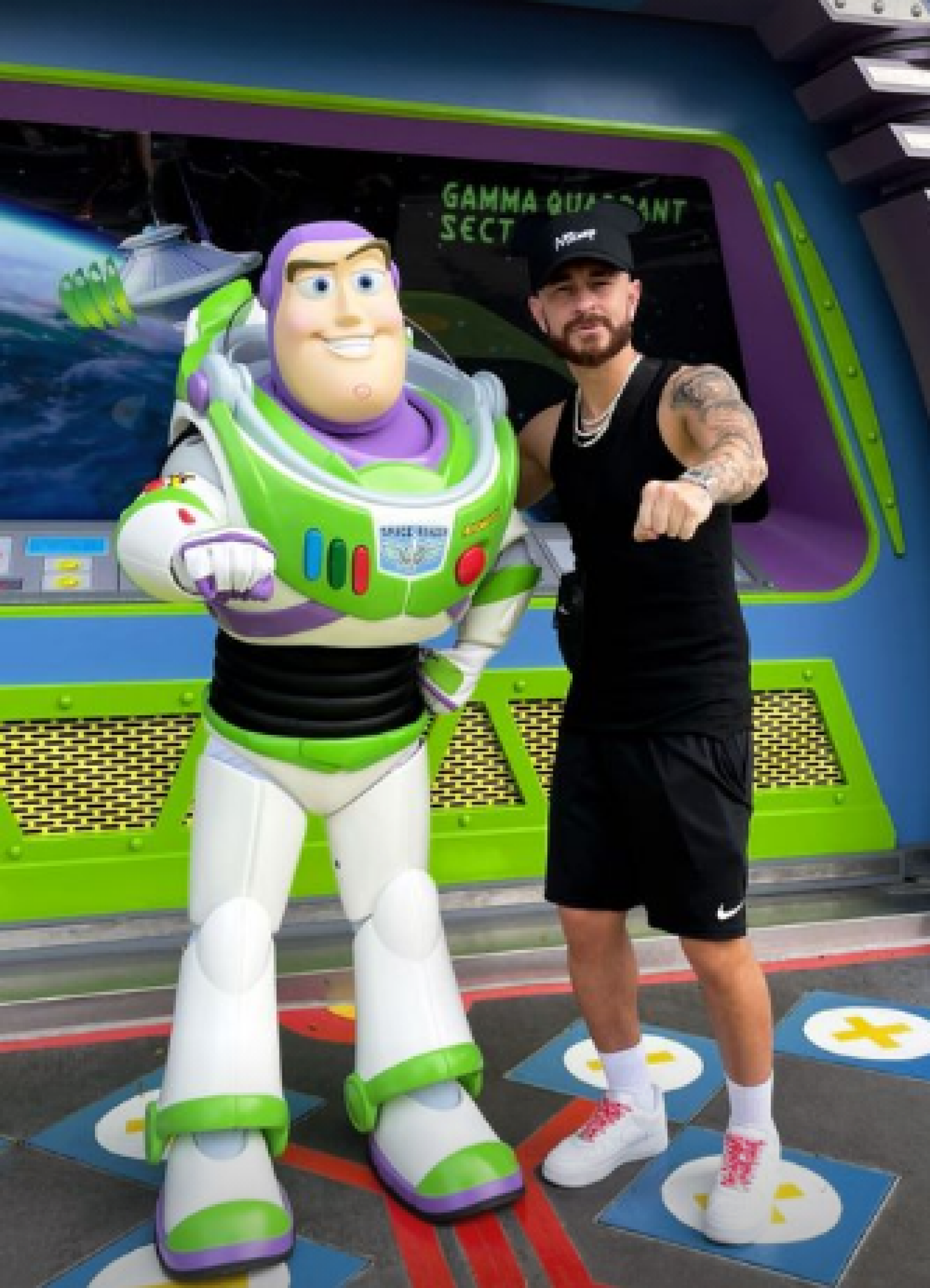 Fred Bruno curte dia na Disney - Reprodução/Instagram