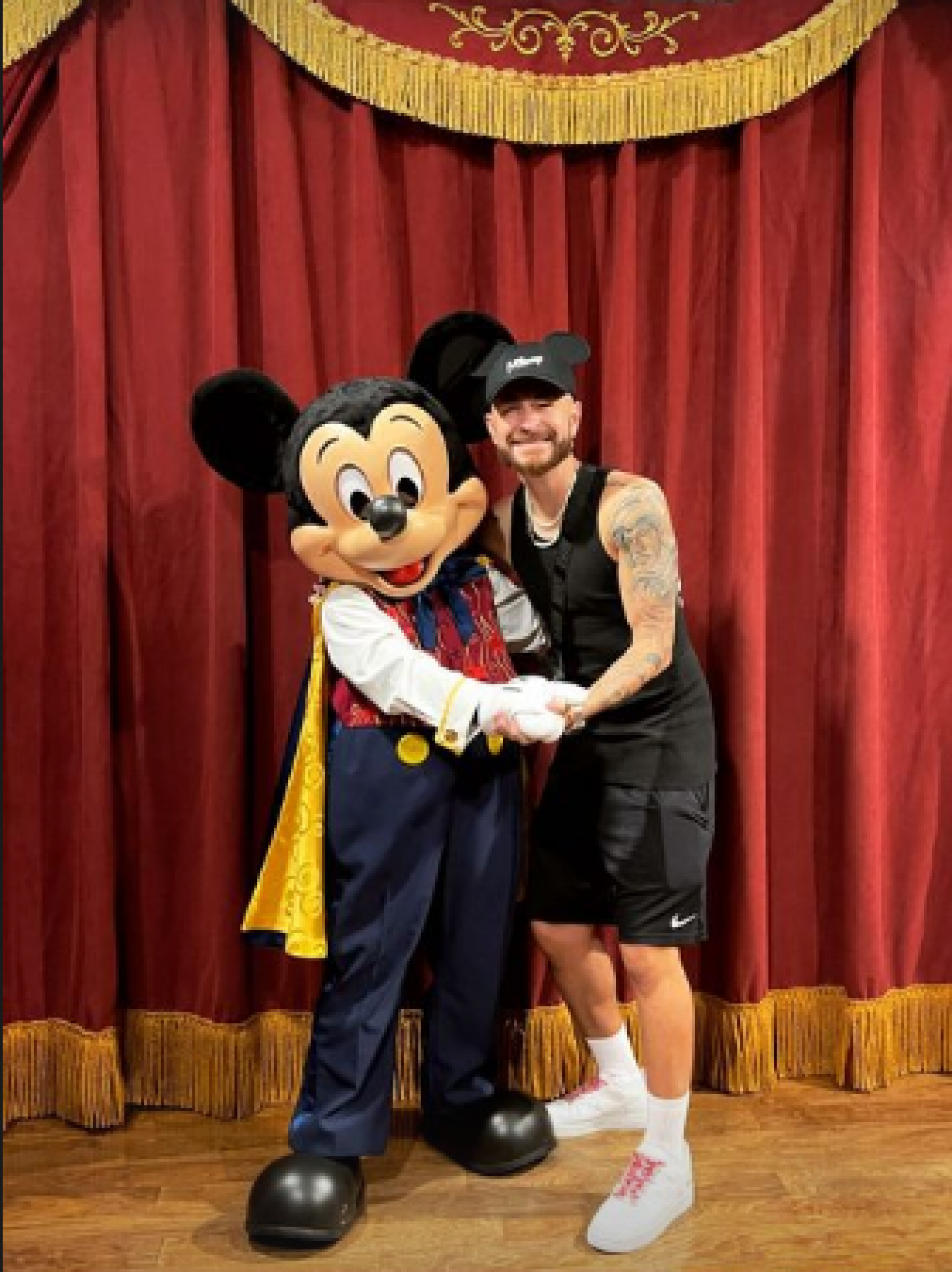 Fred Bruno curte dia na Disney - Reprodução/Instagram