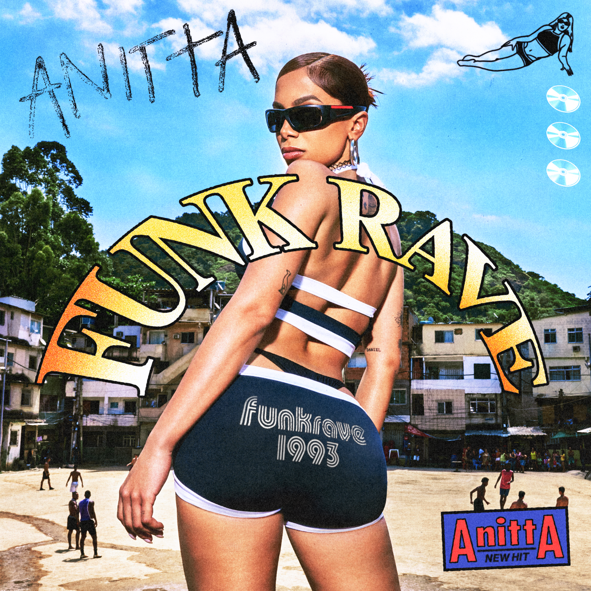 Capa do novo single de Anitta