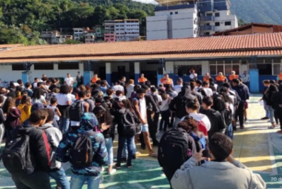 Alunos de Mangaratiba participam de simulado de evacuação em desastres