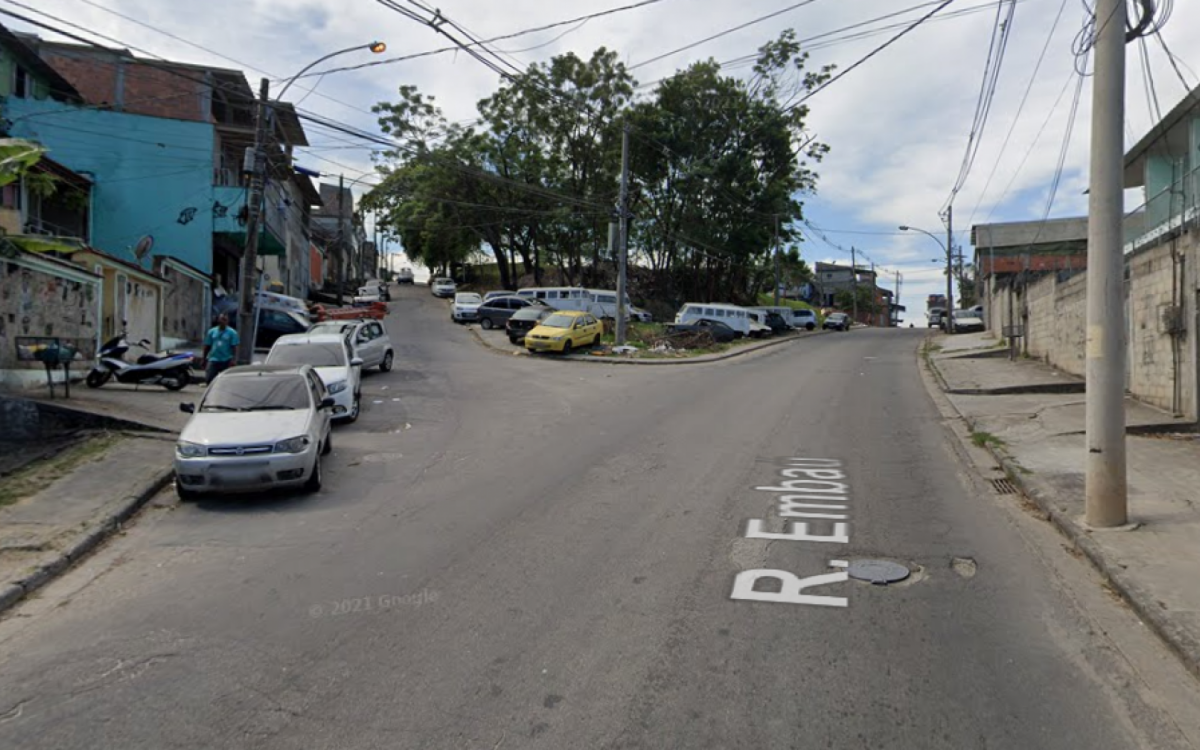 Confrontoa conteceu entre as ruas Barra Grande e Embaú - Reprodução/GoogleMaps