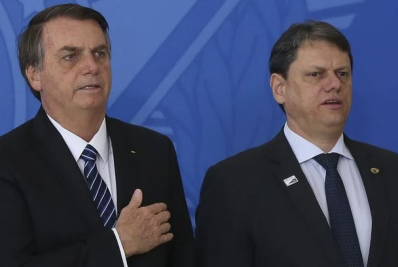 Tarcísio é aconselhado a não enfrentar Bolsonaro