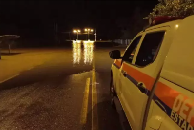 Ciclone no Rio Grande do Sul causa bloqueios e estragos em rodovias