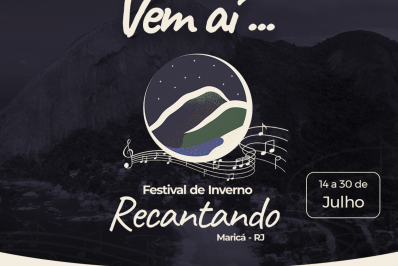 Festival de Inverno Recantando começa nesta sexta-feira (14) em Maricá com música e comida boa