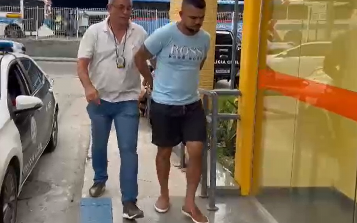 Homem foi preso no estacionamento do Shopping Nova Iguaçu