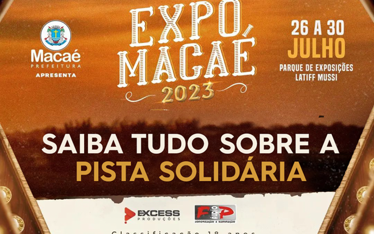 Para assistir às apresentações basta levar 1kg de alimento não perecível e trocar pelo seu ingresso no posto de troca no Parque de Exposições