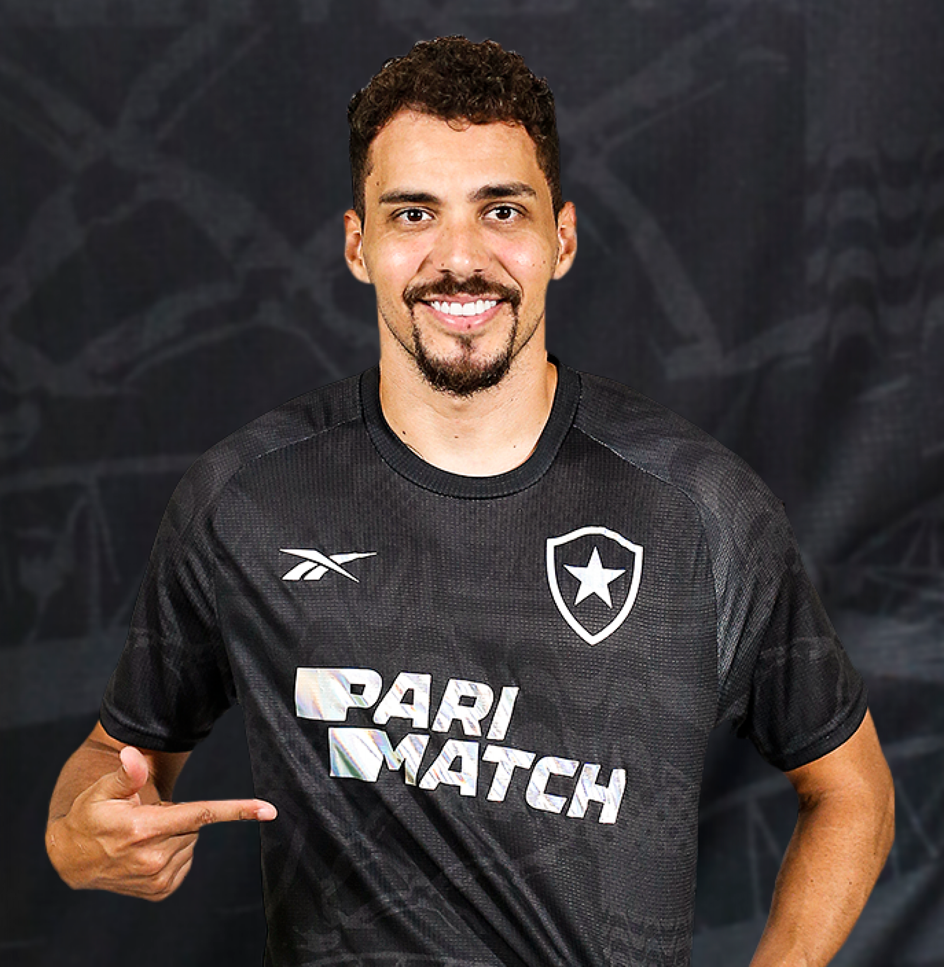 Nova camisa de aquecimento do Botafogo - Foto: Divulgação/Botafogo