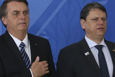 Tarcísio não comparece a manifestação de Bolsonaro, mas posta vídeo sobre ato: 'Grande dia'