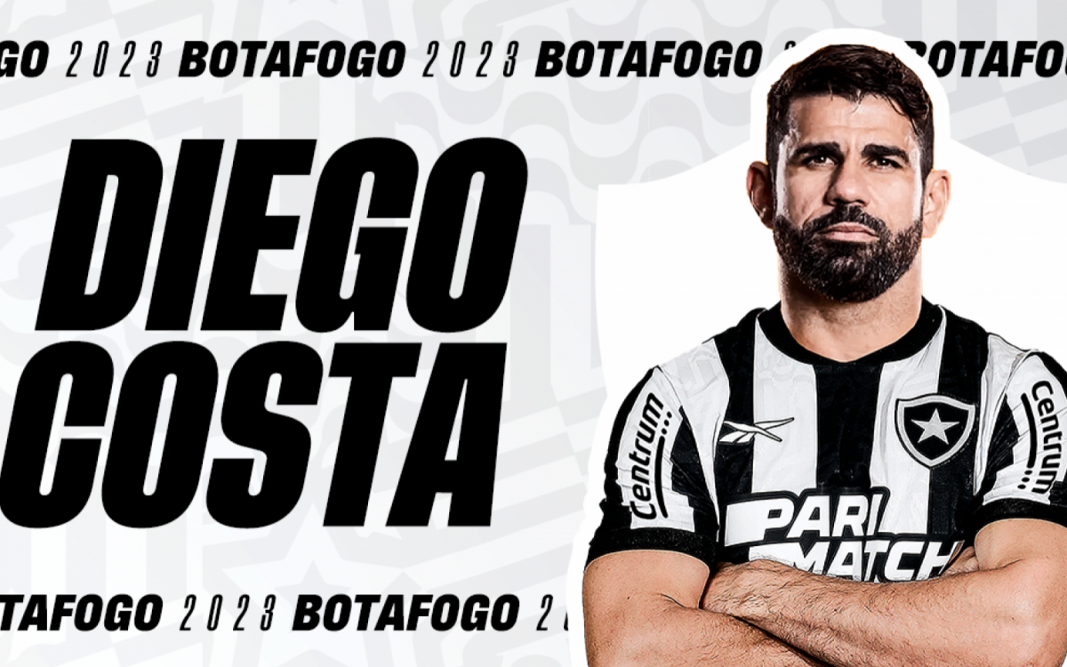 Diego Costa é o novo reforço do Botafogo